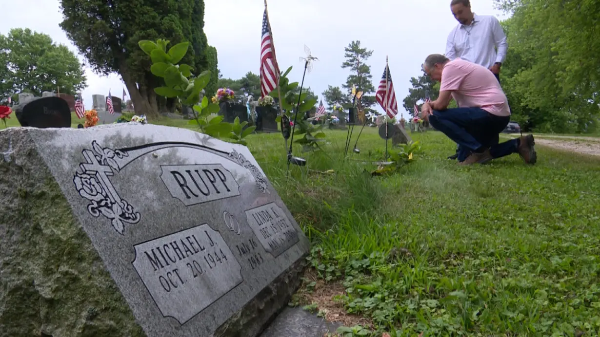 From Vietnam to Manitowoc; a soldier's helmet is brought home