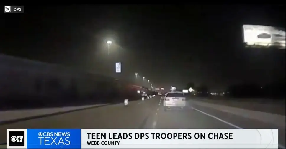 14-year-old alleged smuggler leads Texas DPS trooper on high-speed chase