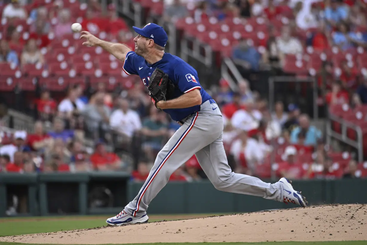 Rangers Cardinals Baseball