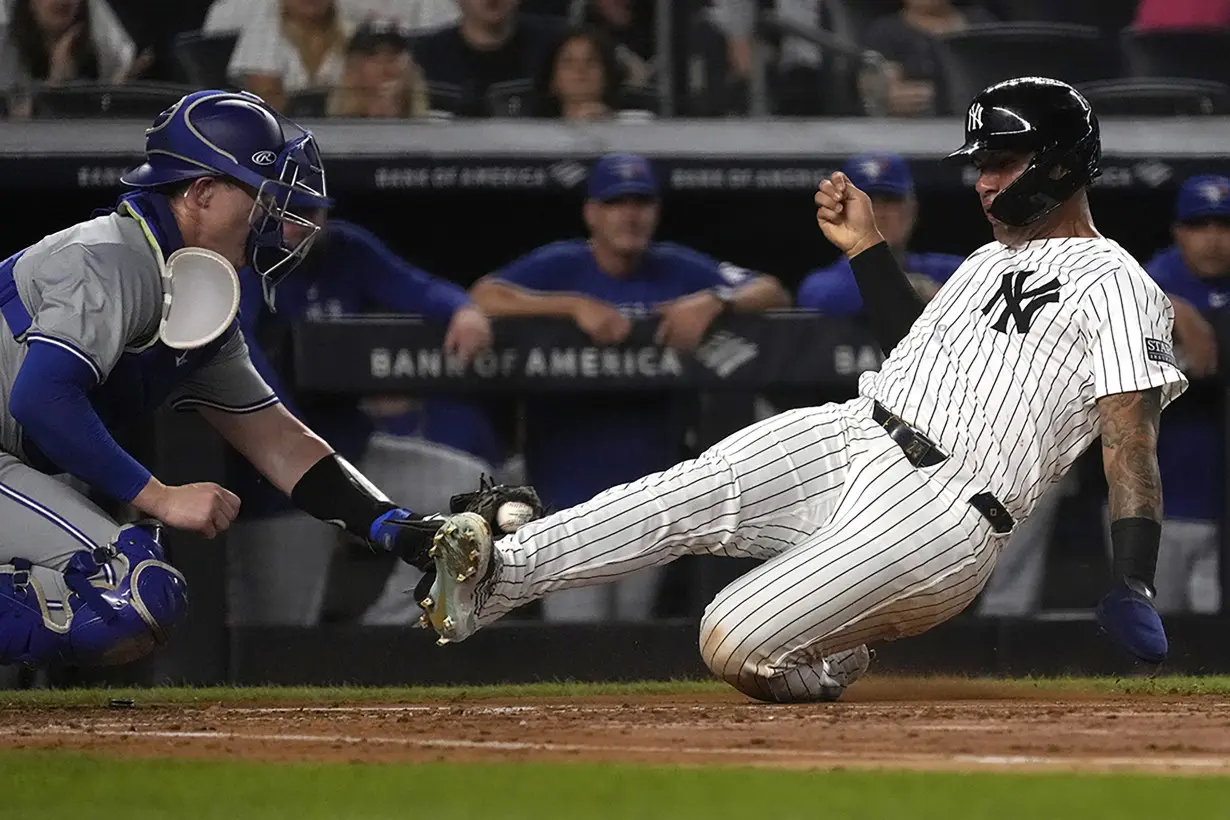 Blue Jays Yankees Baseball