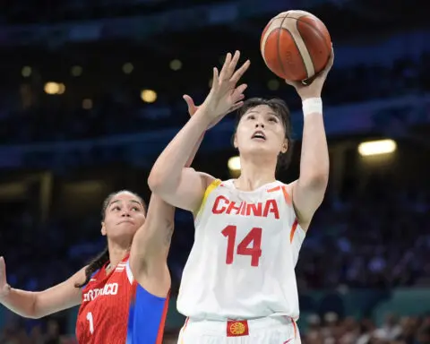 China beats Puerto Rico in Olympic women's hoops, puts itself in contention to advance to quarters