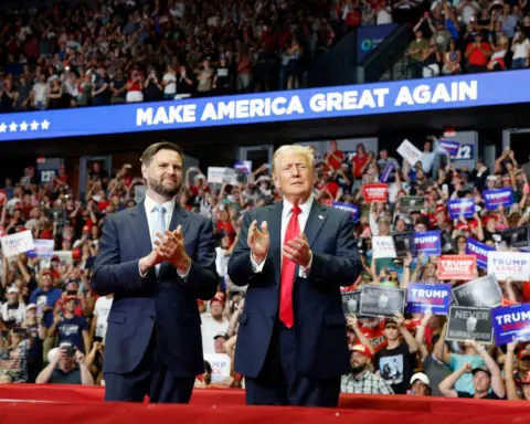 Trump and Vance rally in battleground Georgia looking to put recent struggles behind them