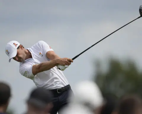 Schauffele and Rahm share lead in a star-heavy chase for Olympic gold in golf