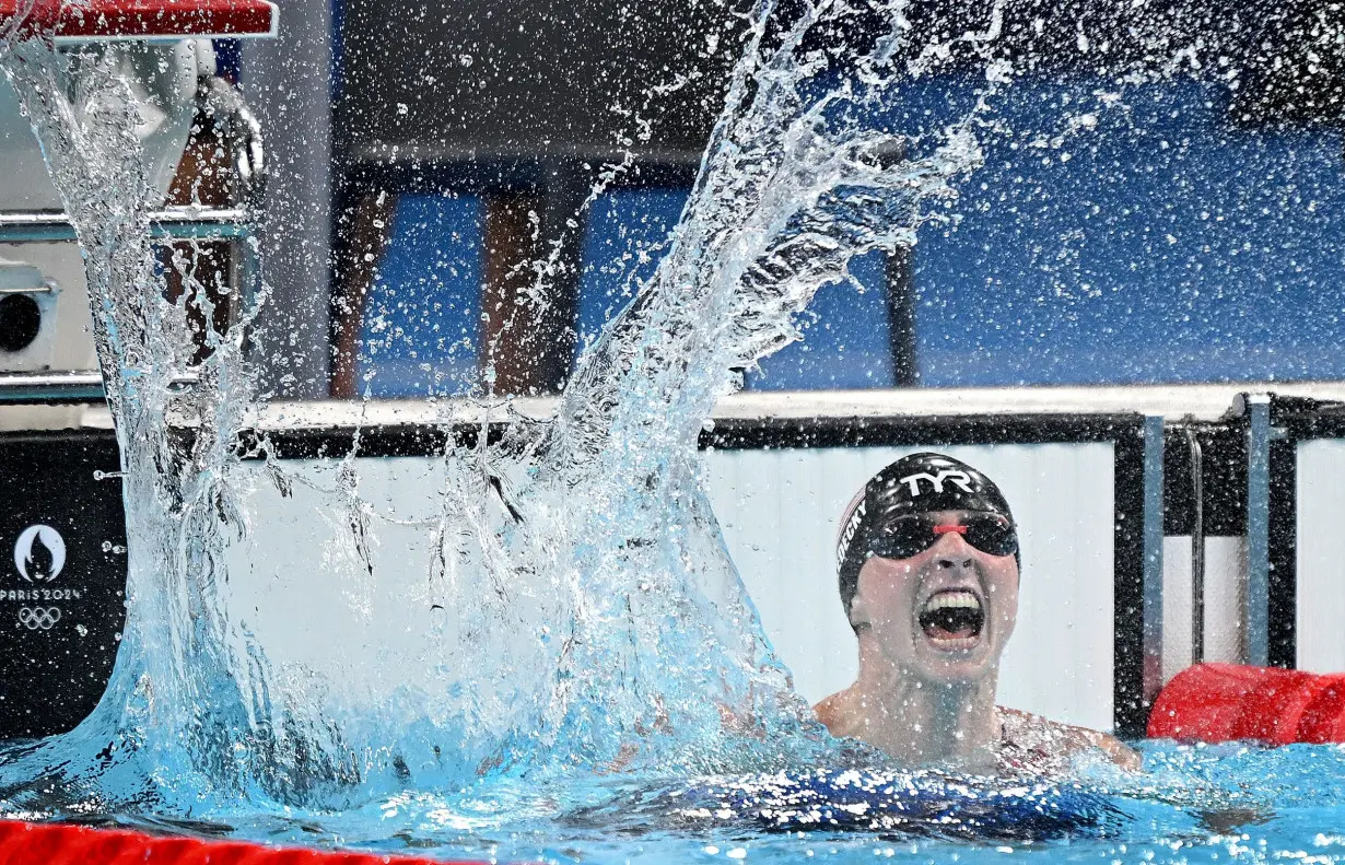 Katie Ledecky just can't stop making history