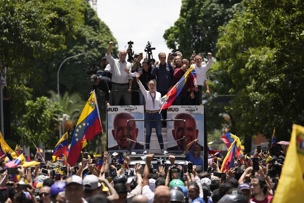 APTOPIX Venezuela Election