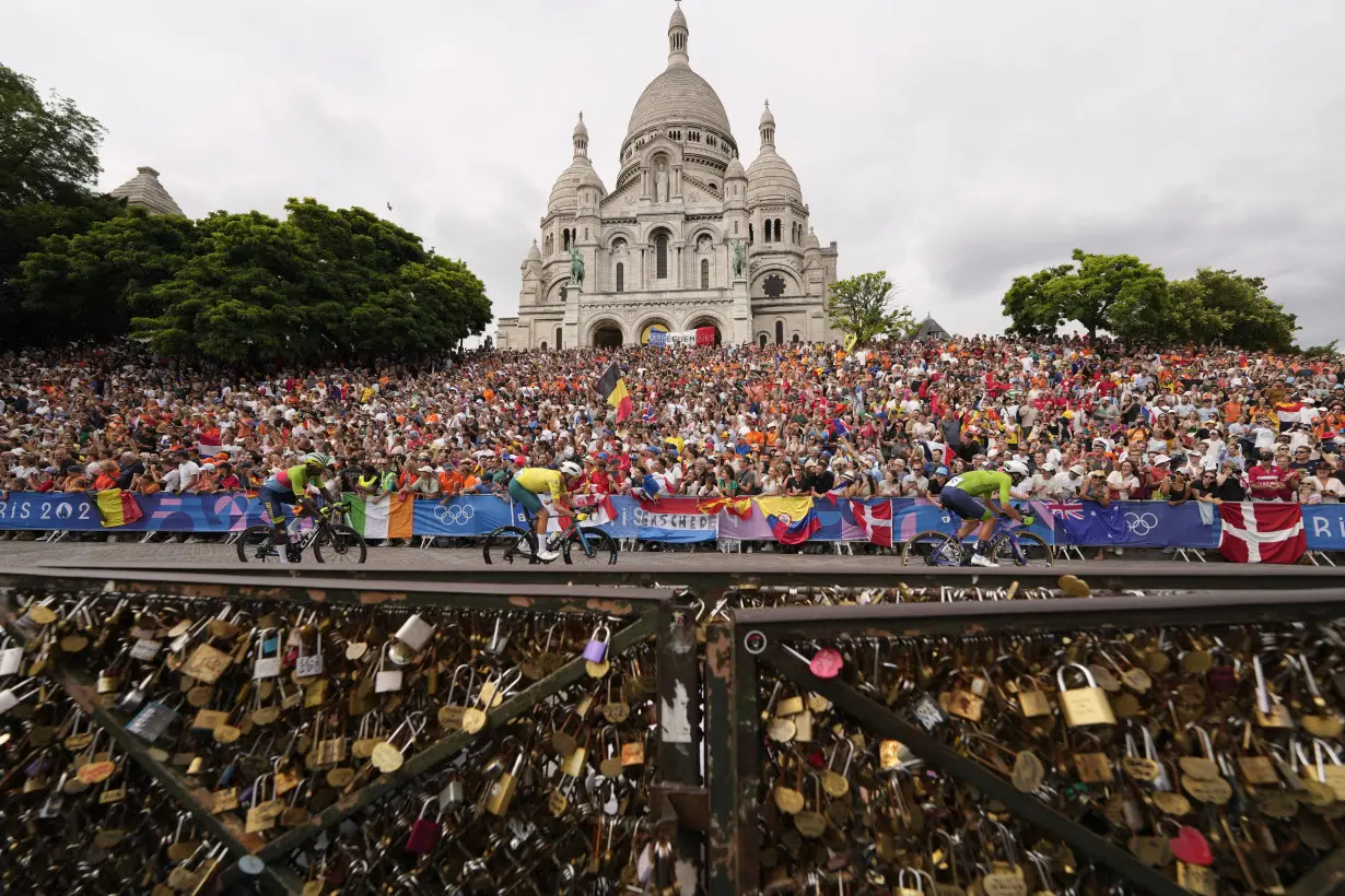 APTOPIX Paris Olympics Cycling