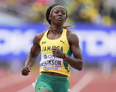 Jamaica's Shericka Jackson a no-show at 200 meters and won't race for individual medal at Olympics