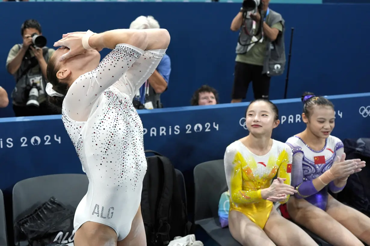 APTOPIX Paris Olympics Artistic Gymnastics