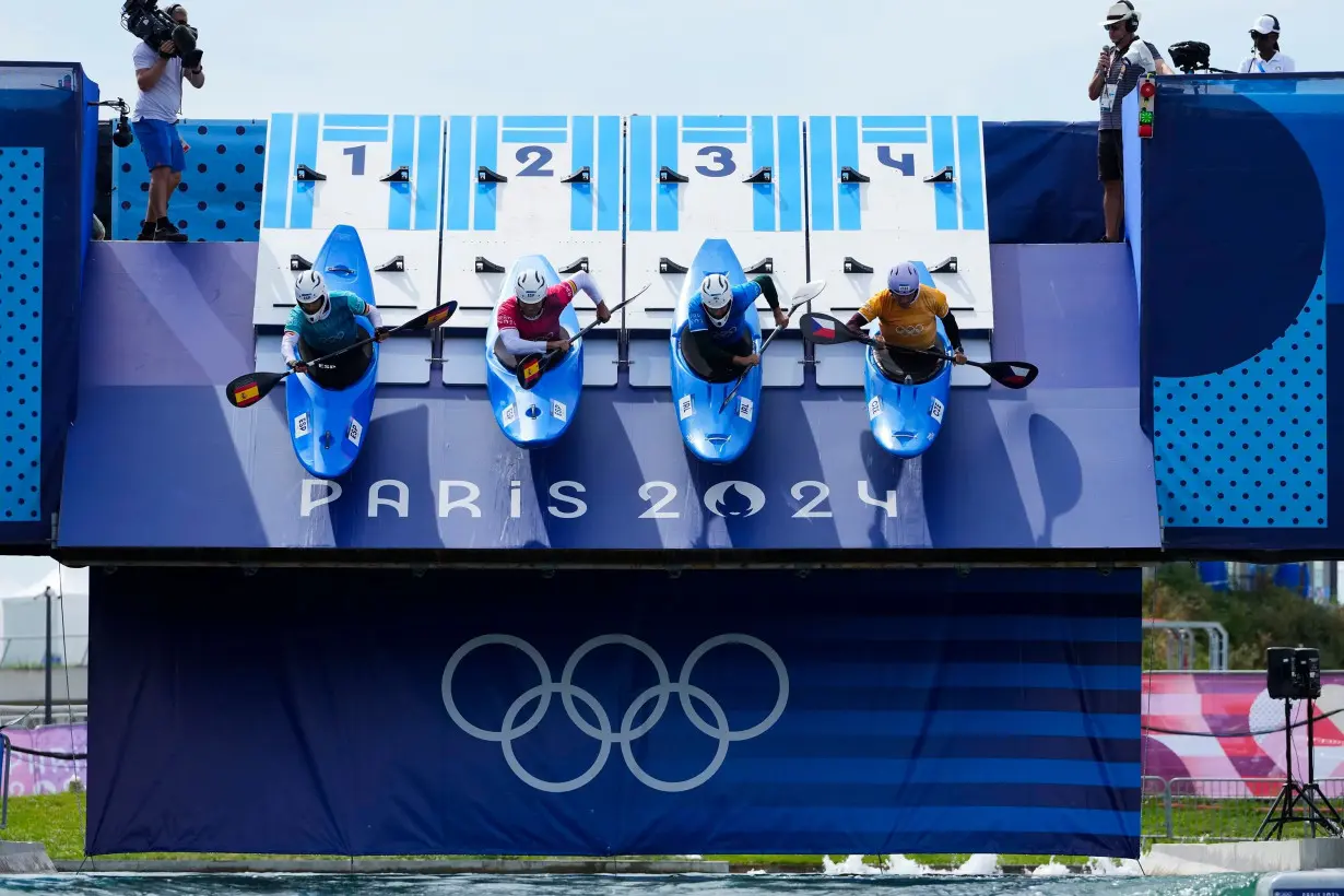 'Mario Kart with boats': Meet kayak cross, the sport taking over social media and making its Olympic debut