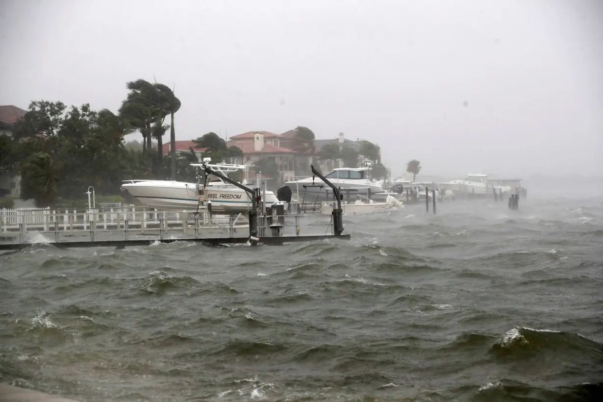 Tropical Storm Approaches the Gulf Coast of Florida