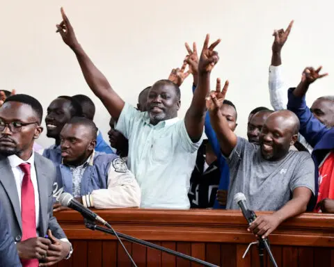 Uganda charges opposition lawmakers, supporters over protest