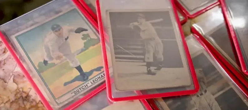 Woman finds historic baseball card collection in her old barn house