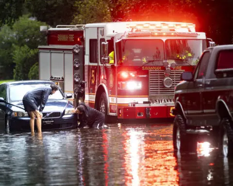 The Latest: Debby blamed for multiple deaths in Florida, Georgia, leaves thousands without power