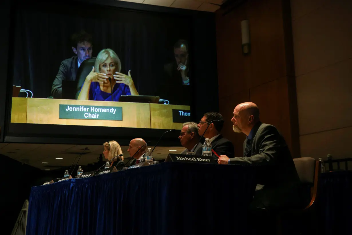 National Transportation Safety Board hearing on the Alaska Airlines Boeing 737 MAX door accident, in Washington