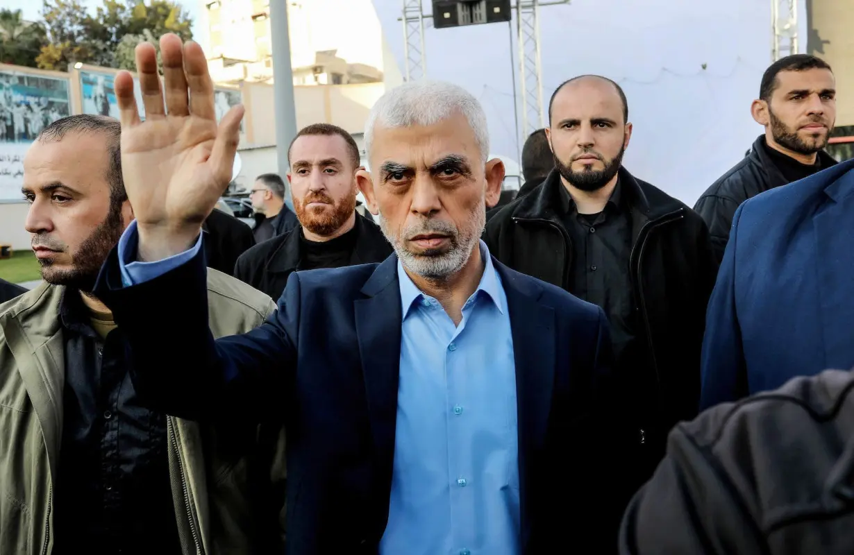 Hamas names Yahya Sinwar, alleged Oct. 7 'mastermind', as head of political bureau