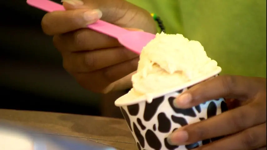 Ice cream flavor at dairy raises money for children fighting cancer