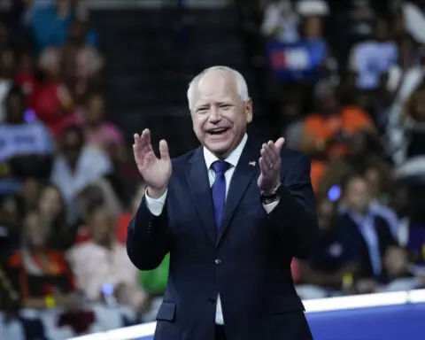 How Tim Walz became beloved by young voters with a message that the GOP is 'weird'