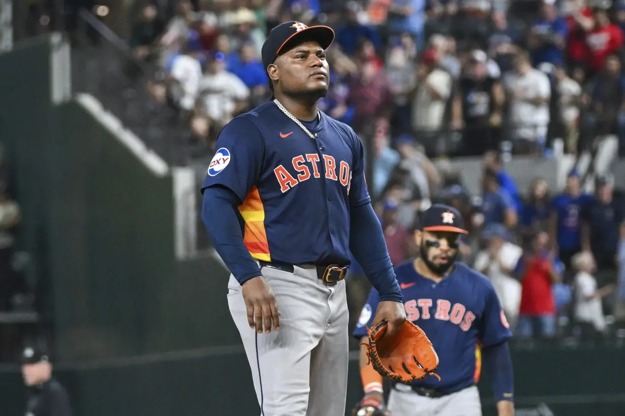 Astros Rangers Baseball