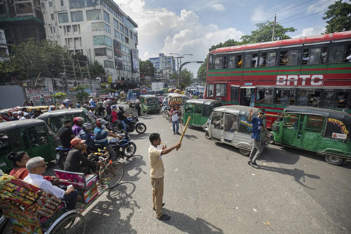 APTOPIX Bangladesh Protests