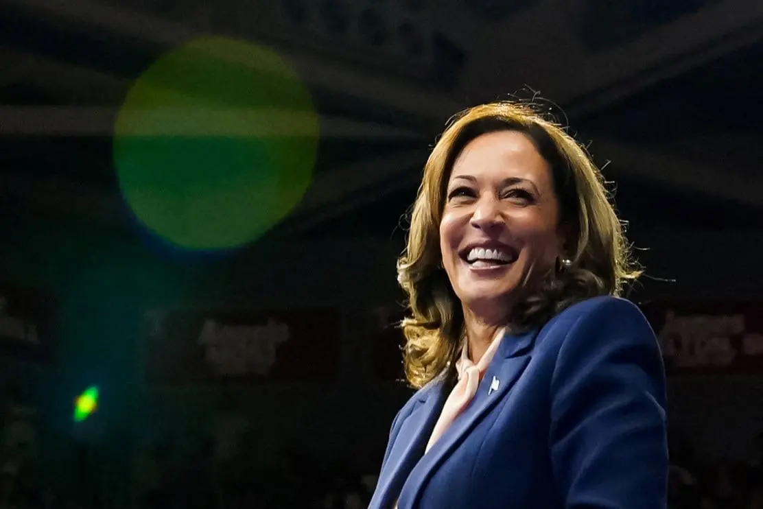 U.S. Vice President and Democratic presidential candidate Kamala Harris holds rally with vice president pick, in Philadelphia