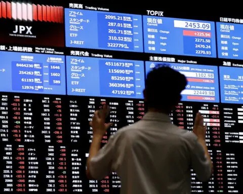 Asian markets make solid gains following global rout