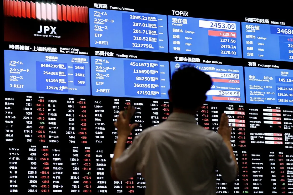 Asian markets make solid gains following global rout