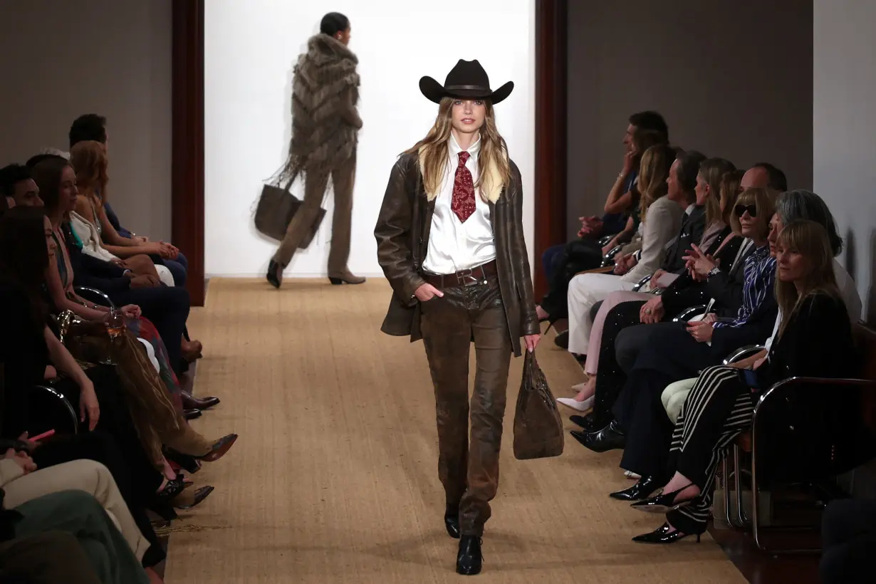 Ralph Lauren Fall/Holiday 2024 collection presented in New York