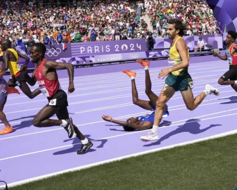 Crashes, cramps and accusations run rampant during heated Olympic track and field qualifying session