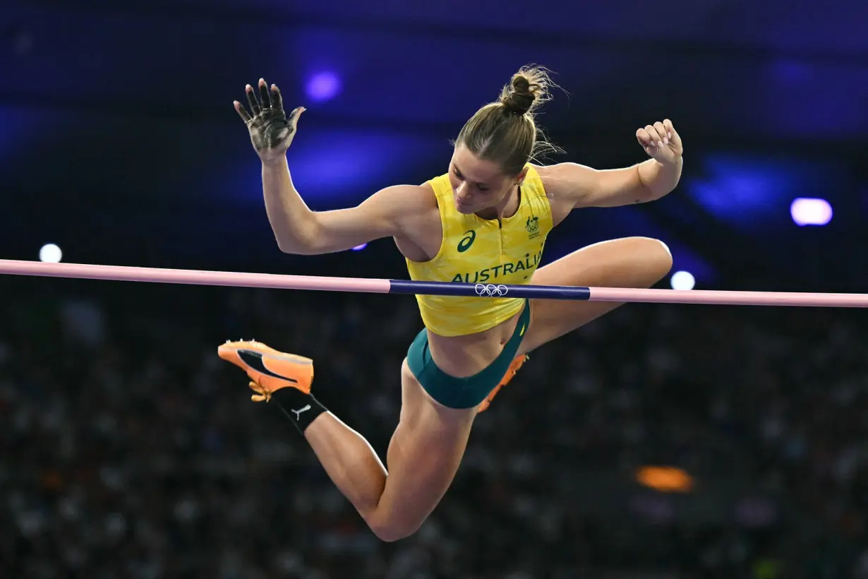 Australia's Nina Kennedy became the Olympic gold medalist in pole vault, her nation's first ever women's champion.