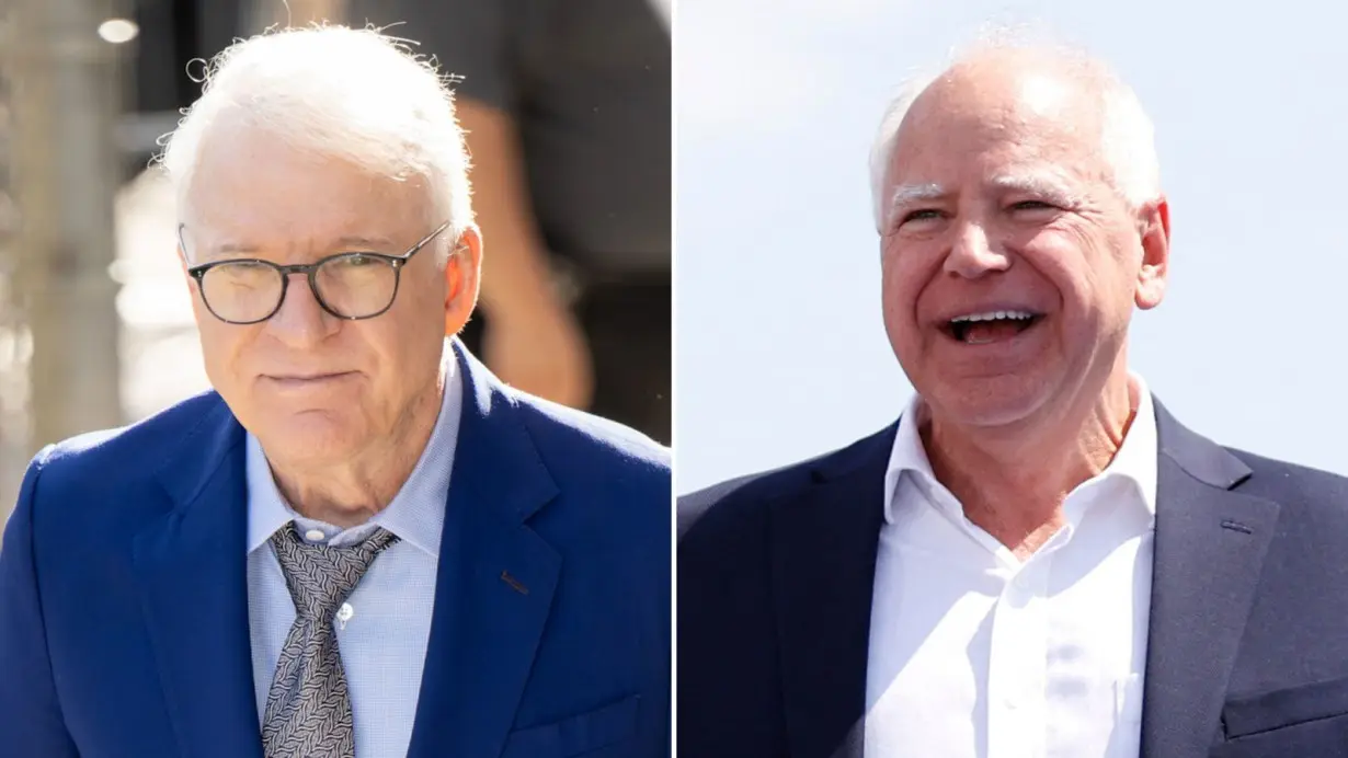 Steve Martin says he declined to play Tim Walz on 'SNL' because he's 'not an impressionist'