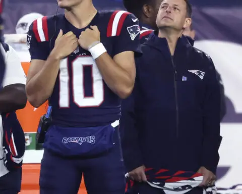 Drake Maye makes QB debut as Bill Belichick-less Patriots beat Panthers 17-3 in preseason game