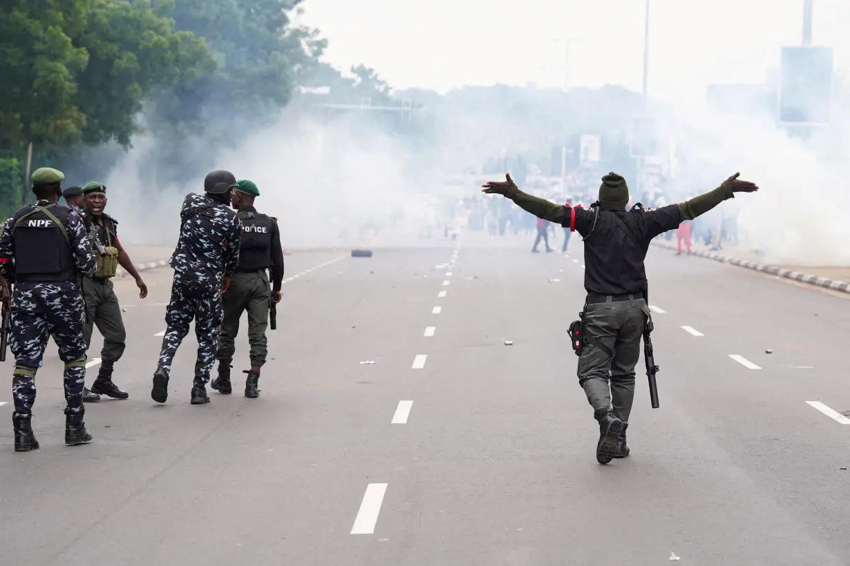 FILE PHOTO: Nigerians begin protests against economic hardship