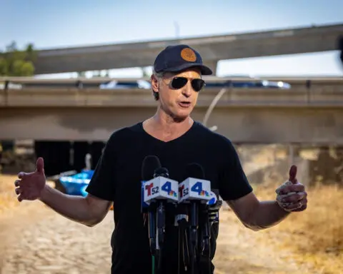 California governor tells local officials to reduce homelessness or he will cut funds