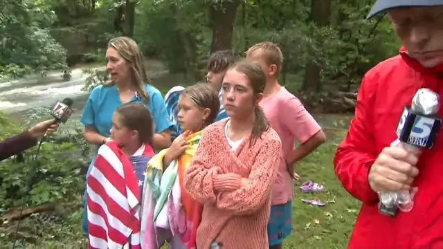 'Held onto a branch and it broke:' Three children rescued from Raleigh creek amid Debby flooding