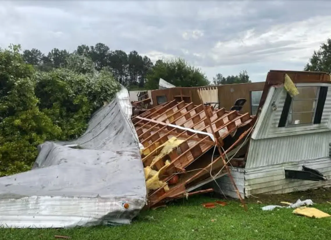 'I was scared to death': Franklin County resident hid in bathroom as tornado passed through