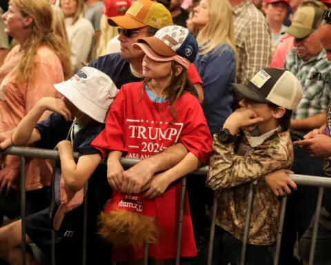 In fight for the West, Harris campaigns in Arizona, Trump in Montana