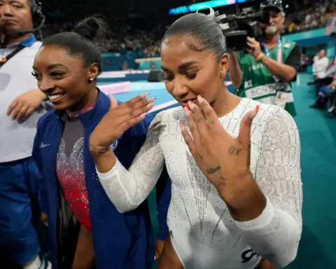 American gymnast Jordan Chiles’ bronze medal in floor exercise in doubt after CAS ruling