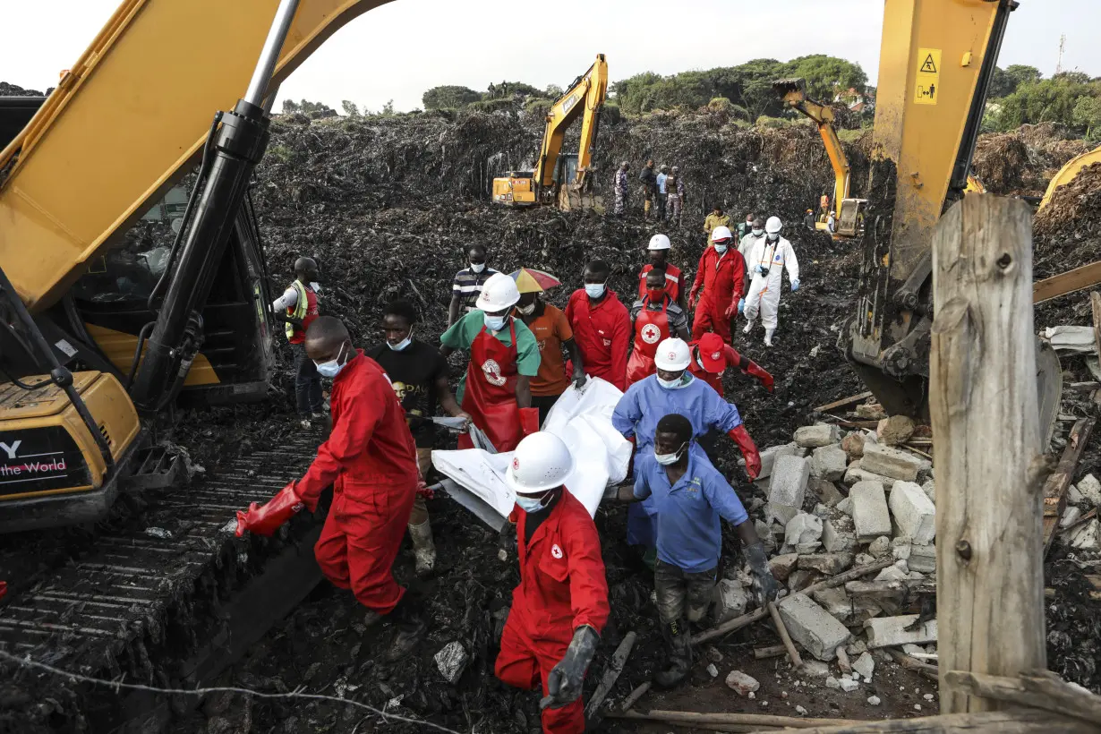 APTOPIX Uganda Collapsed Landfill