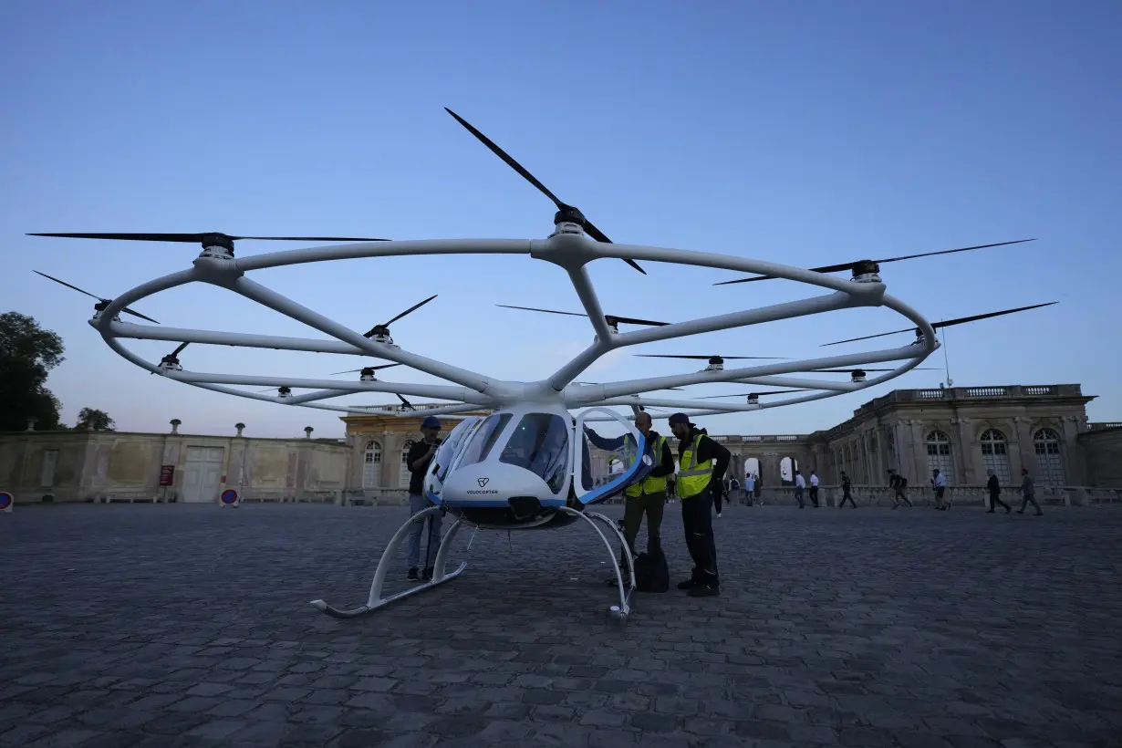 Paris Olympics Flying Taxi