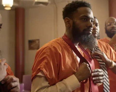 Incarcerated fathers and daughters reunite at a daddy-daughter dance in Netflix documentary