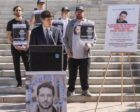 Family and friends of actor Johnny Wactor urge more action to find his killers