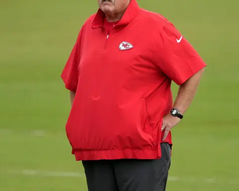 Chiefs' starters to play first half against Lions after breaking camp in St. Joseph, Missouri