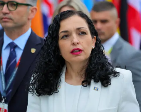 Opening Kosovo's Mitrovica bridge risks conflict with US troops, says president