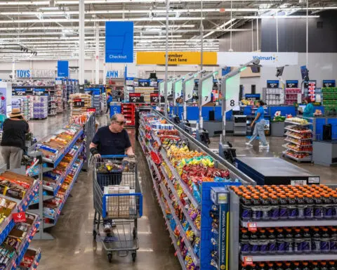 Americans are still shopping. They’re just going to Walmart