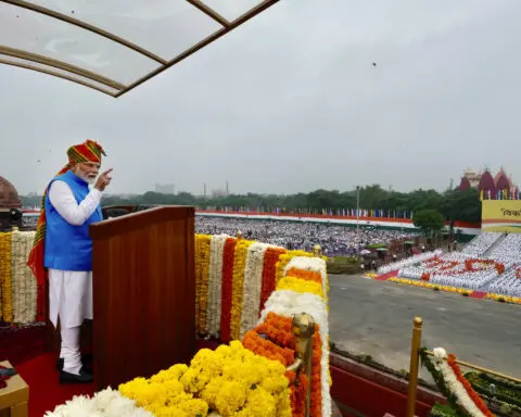 India's Modi voices concern over unrest in neighboring Bangladesh and attacks on Hindus there