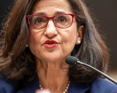 Columbia President Minouche Shafik steps down months after protests over Israel-Hamas war gripped campus
