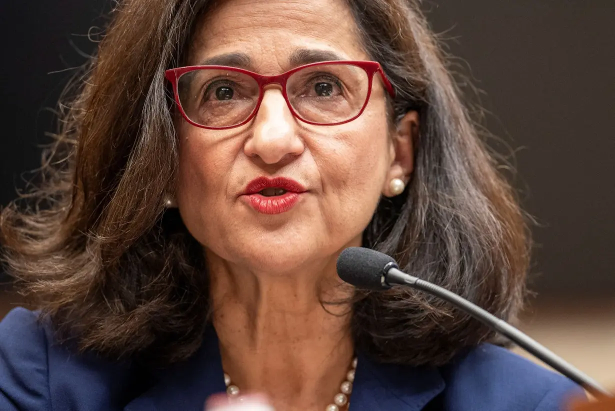 Columbia President Minouche Shafik steps down