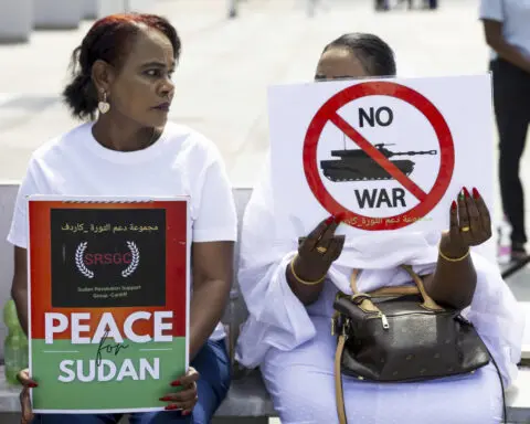 Sudan army absent as 1st day of peace talks conclude in Switzerland