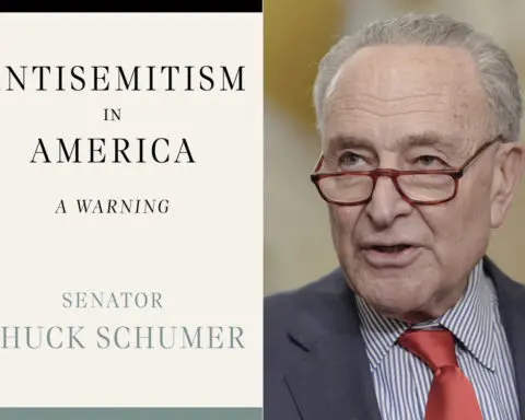 Senate Majority Leader Chuck Schumer's 'Antisemitism in America' to be published next winter