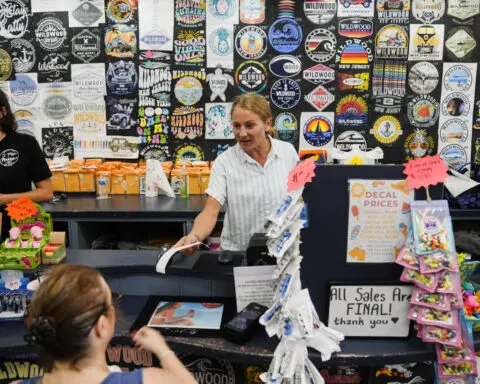 Spending at small businesses rose in July as consumers spend more on general merchandise